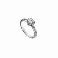 Anneau Damiani Femme Minou Full Pavé form in Or blanc Diamante 0.30 Ct 20091141 - 20091141